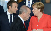 Cumhurbaşkanı Erdoğan, Macron ve Merkel ile görüştü
