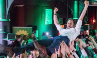 Almanya'da Yeşiller Partisi oylarını 2 katına çıkardı