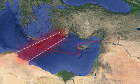 Libya deniz sınırı Dünya Atlası'nda