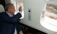 Cumhurbaşkanı Erdoğan pandemi hastanelerini havadan izledi