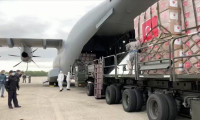 Türkiye'nin tıbbi yardımlarını taşıyan uçak ABD'ye ulaştı