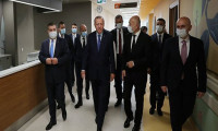 Erdoğan, açılışı yapılan Başakşehir Çam ve Sakura Şehir Hastanesini gezdi