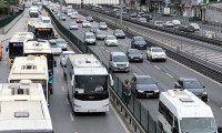 İstanbul'da trafik yoğunluğu yüzde 63'e ulaştı
