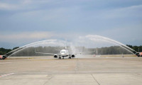 Milas-Bodrum Havalimanı'nda dış hat uçuşları başladı