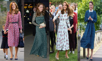 Kate Middleton'ın elbiseleri olay oldu! Büyükannenin dolabından...