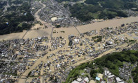 Japonya'yı sel ve heyelan vurdu 