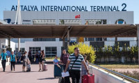 Antalya'ya yaklaşık 850 bin turist geldi