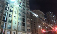 15 katlı binada yangın dehşeti