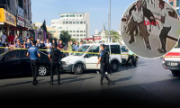 Esenyurt'ta taksi durağı önünde silahlı kavga