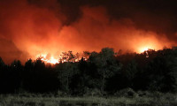 Denizli'deki orman yangını kısmen kontrol altına alındı