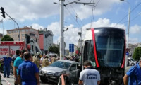 İstanbul'da gerçekleşen tramvay kazasında 1 kişi yaralandı