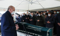 Erdoğan iş insanı Gür'ün cenazesine katıldı