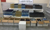 701 şişe kaçak içki ele geçirildi