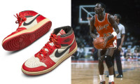 Michael Jordan'ın ayakkabıları 1.47 milyon dolara satıldı