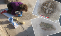 1500 yıllık Helenistik ve Roma dönemine ait mozaik bulundu