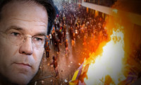 Hollanda yangın yeri: Başbakan, protestoculara 'Aptallar' dedi!