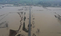 Ergene Nehri taştı: Tarım arazileri su altında kaldı
