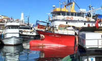 Lodos balıkçılığı vurdu, tekneler barınakta kaldı