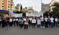 Lübnanlı kadınlardan hayat pahalılığı protestosu