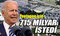 Biden, Pentagon için 715 milyar dolar istedi