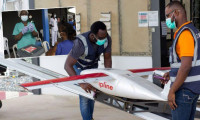 Nijerya'da drone ile aşı servisi