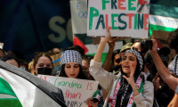 New York'ta Filistin'e destek gösterisi