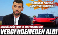 Kenan Sofuoğlu dünyanın en hızlı Ferrari'sini vergisiz satın aldı