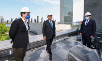 Çavuşoğlu, New York'ta Türkevi inşaatında incelemelerde bulundu