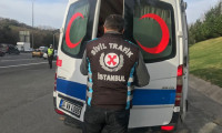 Boş ambulanslara çakar cezası