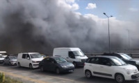 Ankara'da kimyasal madde üreten iş yerinde yangın