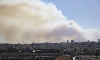 Batı Kudüs'te orman yangını
