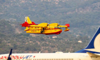 İspanya'dan gelen uçaklar Muğla'da göreve başladı