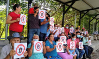 El Salvadorlular, Bitcoin'i protesto etti