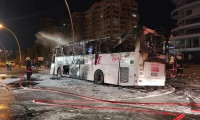 Ankara'da yolcu otobüsü alev aldı: Ölü ve yaralılar var