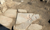 Assos'ta 1300 yıllık ayak izleri bulundu