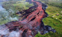 Kilauea Yanardağı faaliyete geçti