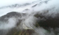Bolu Dağı'nda yoğun sis etkili