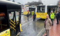 Fatih'te İETT otobüsleri çarpıştı; 5 yaralı