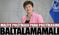 Georgieva: Maliye politikası para politikasını baltalamamalı