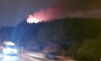 Aydos Ormanı'nda korkutan yangın