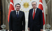 Cumhurbaşkanı Erdoğan, Meredov'u kabul etti