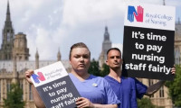 Birleşik Krallık'ta hemşireler greve gidiyor