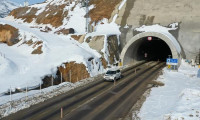 Eğribel Tüneli'nin sağ tüpü ulaşıma açıldı