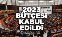 2023 bütçesi TBMM'de kabul edildi