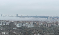 Ankara'da yoğun sis etkili oldu