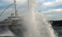 İstanbul'da deniz ulaşımına hava engeli