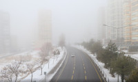 İç Anadolu'da kar yağışı ve sis hayatı olumsuz etkiliyor