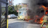 İETT otobüslerinde bir günde bir kaza 2 yangın