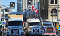 Kanada’da kamyoncuların kornaları susturuldu