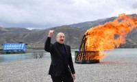İlham Aliyev, Nevruz ateşini Karabağ'da yaktı